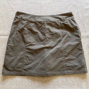 Vintage Womens Ex Officio Skort Skirt Size 10 Ripstop Performance Hiking 16 Inch